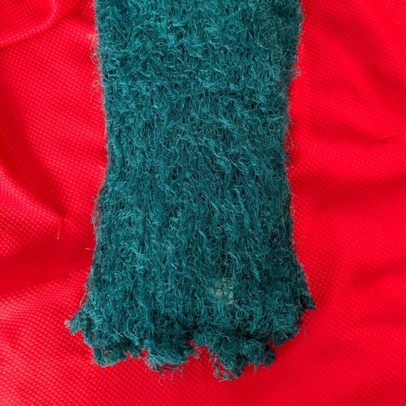 PICK 4 , GET 1 FREE.   Scarf,  Long, Acrylic Wool, Blue, Cylinder - Picture 4 of 7